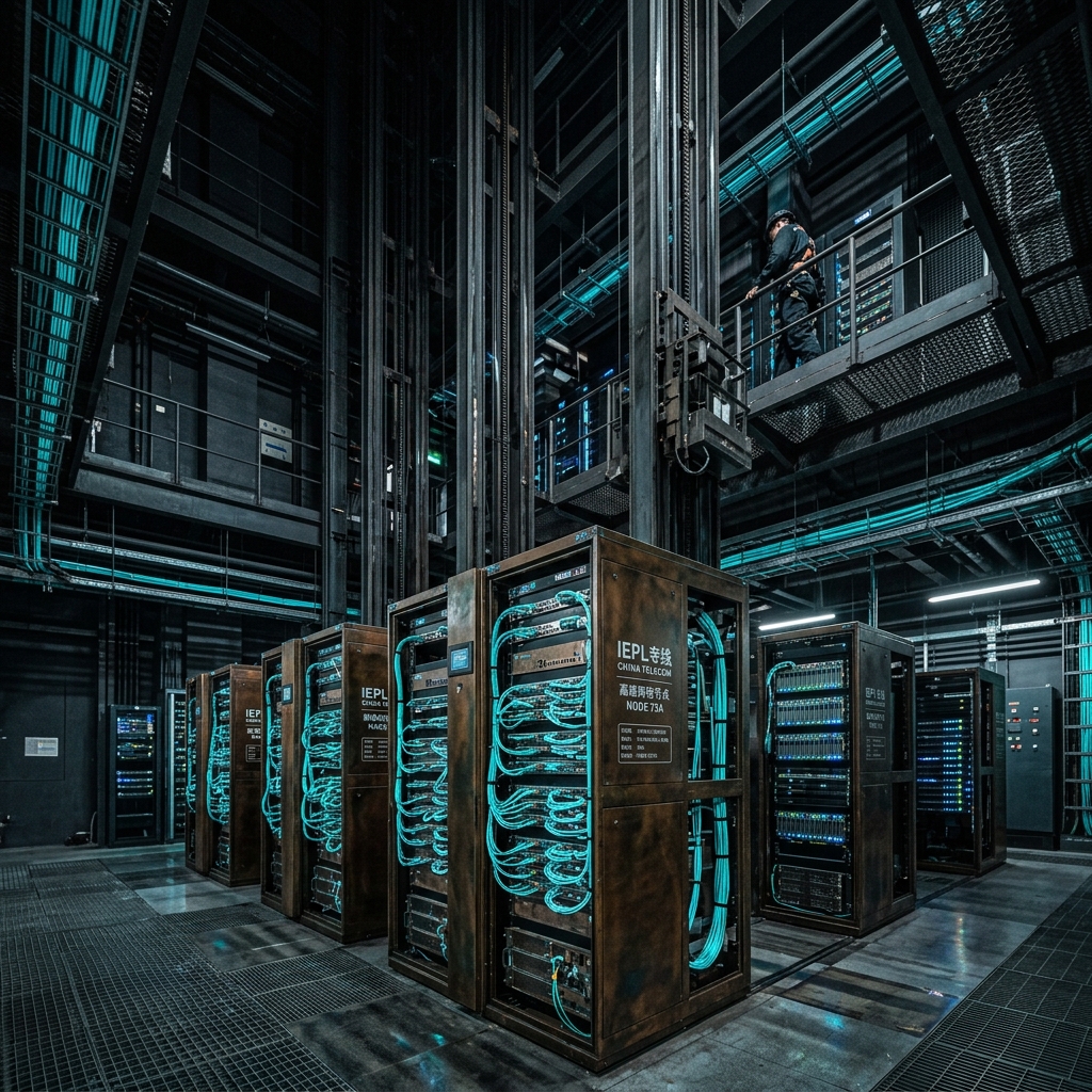 青云梯机场IEPL专线服务器机房矩阵